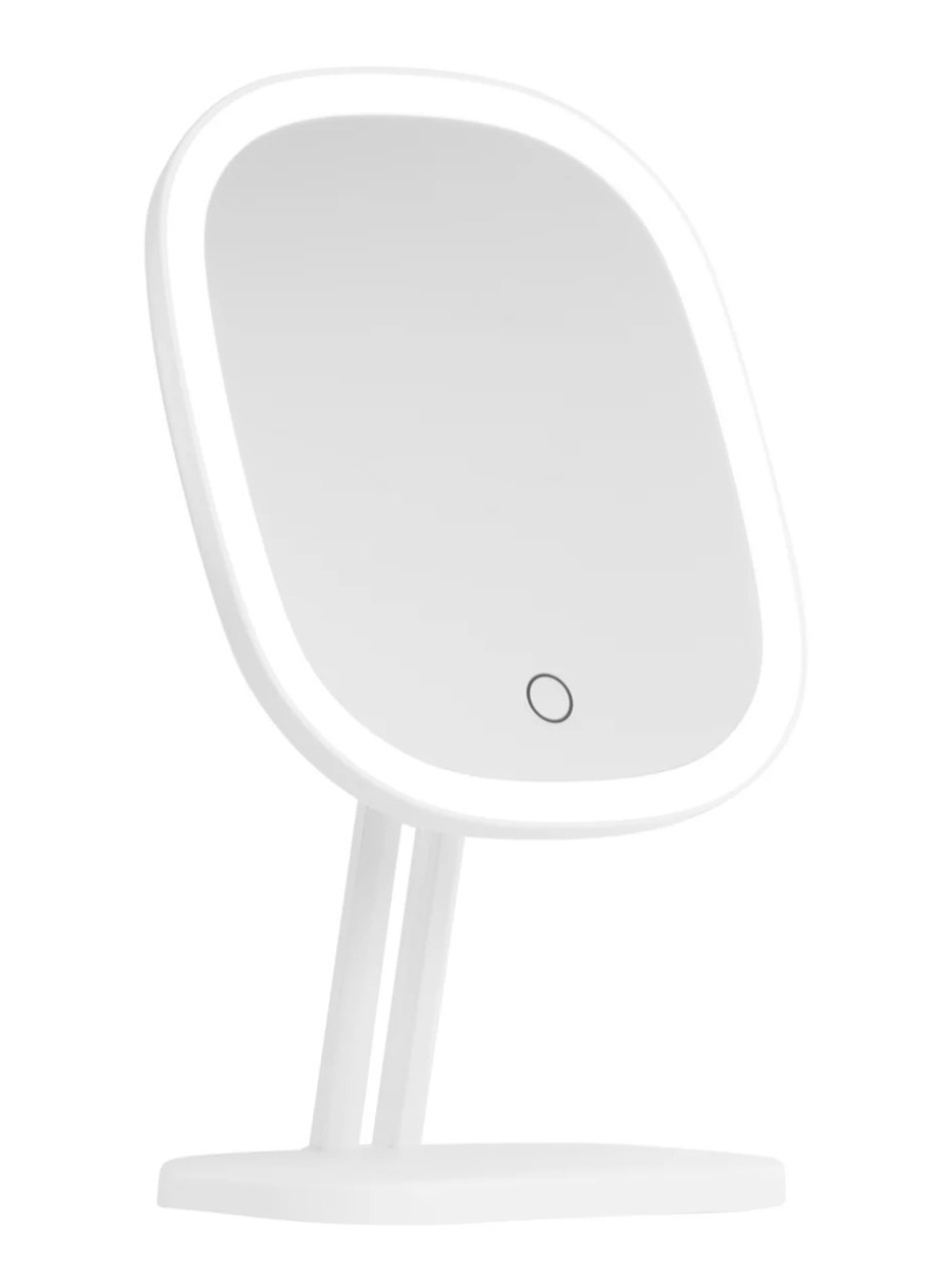 Impressions LED Lighted Makeup Mirror in White Touch Highlight
